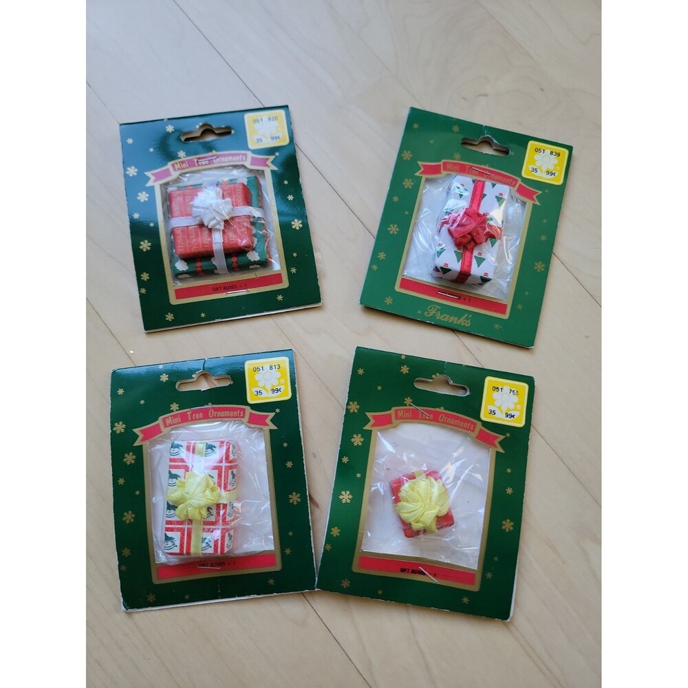 Vintage Miniature Wrapped Dollhouse Gifts New